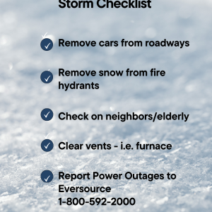 Storm Checklist